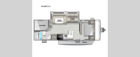 Wildwood X-Lite T263BHXLX Floorplan Image