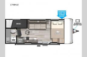 New 2024 Forest River RV Wildwood FSX 174BHLE Photo