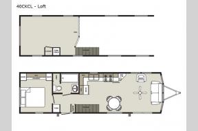 New 2025 Forest River RV Summit 40CKCL - Loft Photo