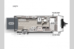 New 2023 Forest River RV IBEX 19QTH Photo