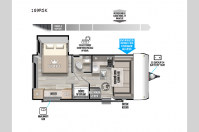 New 2023 Forest River RV Wildwood FSX 169RSK Photo