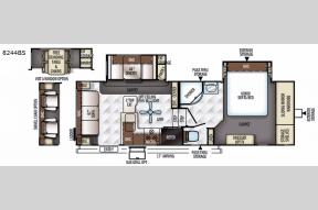 Used 2017 Forest River RV Rockwood Signature Ultra Lite 8244BS Photo