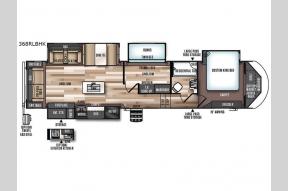 Used 2018 Forest River RV Wildwood Heritage Glen 368RLBHK Photo