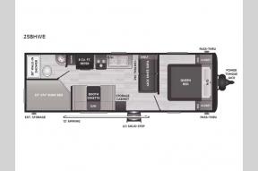 Used 2022 Keystone RV Hideout 25BHWE Photo