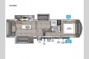 Used 2023 Grand Design Reflection 324MBS Photo
