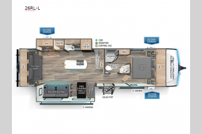Used 2024 Forest River RV Cherokee Alpha Wolf 26RL-L Photo