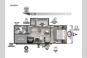 Used 2024 Forest River RV Ozark 2640BHK Photo