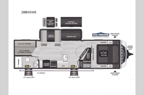 Used 2025 Keystone RV Cougar Half-Ton 28BHSWE Photo