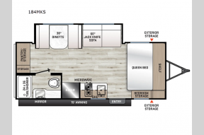 New 2026 Coachmen RV Catalina CAT184MKS Photo
