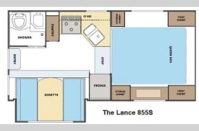 Used 2014 Lance 855S Photo