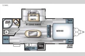 Used 2016 Forest River RV Salem 23RBS Photo