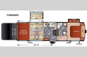 Used 2016 Forest River RV Shockwave F28SAGDX Photo