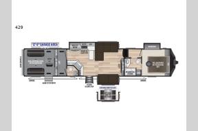 Used 2019 Keystone RV Fuzion 429 Photo