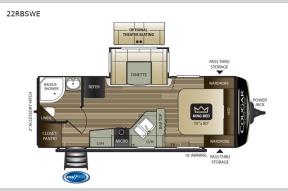 Used 2020 Keystone RV Cougar Half-Ton 22RBSWE Photo