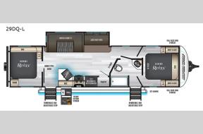 Used 2020 Forest River RV Cherokee Alpha Wolf 29DQ-L Photo
