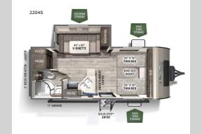 Used 2021 Forest River RV Rockwood Mini Lite 2204S Photo