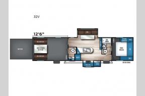 Used 2022 Forest River RV Vengeance Rogue 32V Photo