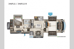 Used 2022 Grand Design Solitude 346FLS Photo