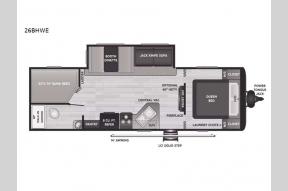 Used 2022 Keystone RV Hideout 26BHWE Photo