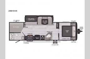 Used 2022 Keystone RV Hideout 28BHSWE Photo