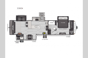 Used 2023 Keystone RV Avalanche 338GK Photo
