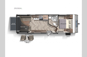 Used 2022 Forest River RV Salem Cruise Lite 251SSXL Photo