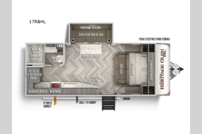 Used 2022 Forest River RV Wildwood Heritage Glen Hyper-Lyte 17RBHL Photo