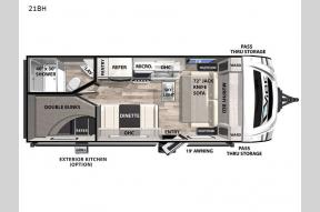 New 2023 Forest River RV Vibe 21BH Photo