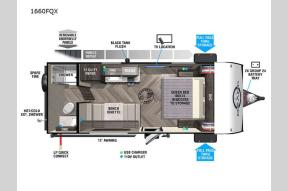 Used 2022 Forest River RV Ozark 1660FQX Photo