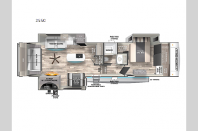 Used 2023 Forest River RV Cherokee Arctic Wolf Suite 3550 Photo