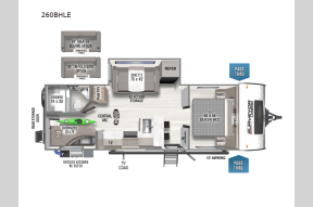 Used 2023 Forest River RV Surveyor Legend 260BHLE Photo