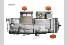 Used 2023 Forest River RV Rockwood Signature 8263MBR Photo
