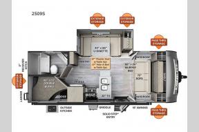 Used 2024 Forest River RV Rockwood Mini Lite 2509S Photo