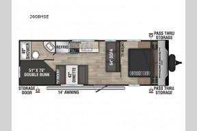 Used 2024 KZ Sportsmen SE 260BHSE Photo