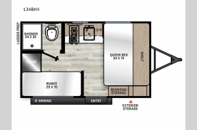 New 2025 Coachmen RV Catalina BCAT164BHX Photo