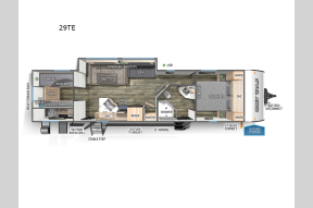 Used 2024 Forest River RV Cherokee Grey Wolf 29TE Photo