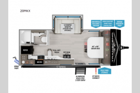 New 2025 Grand Design Transcend Xplor 20MKX Photo