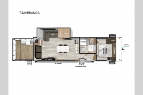 New 2025 Forest River RV Salem T32VERANDA Photo