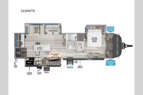 Used 2025 Grand Design Reflection 310MKTS Photo