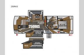 New 2025 Outdoors RV Black Stone Titanium Series 250RKS Photo