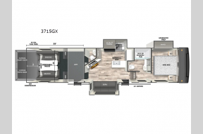 New 2026 Forest River RV Stealth 3715GX Photo