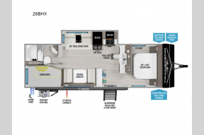 New 2025 Grand Design Transcend Xplor 26BHX Photo