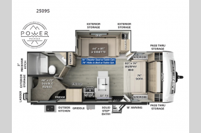 New 2025 Forest River RV Rockwood Mini Lite 2509S Photo
