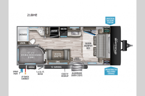 New 2024 Grand Design Imagine XLS 21BHE Photo