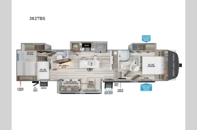 New 2026 Grand Design Reflection 362TBS Photo