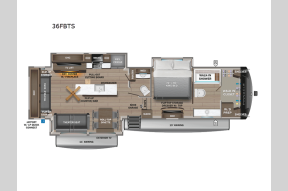 New 2026 Jayco Pinnacle 36FBTS Photo