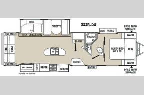 Used 2015 Coachmen RV Freedom Express Liberty Edition 322RLDS Photo