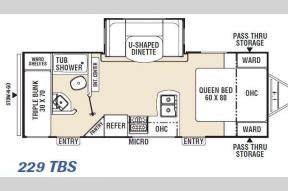 Used 2015 Coachmen RV Freedom Express 229TBS Photo