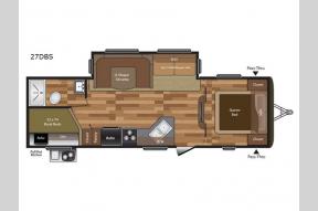 Used 2017 Keystone RV Hideout 27DBS Photo