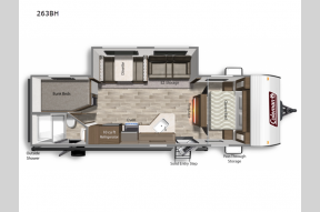 Used 2021 Dutchmen RV Coleman Lantern Series 263BH Photo